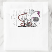 ラプンツェルの非常に悪いヘアデイステッカー 長方形シール (バッグ)