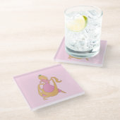 ラプンツェルガラスコースター ガラスコースター (アングル)