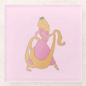 ラプンツェルガラスコースター ガラスコースター (正面)