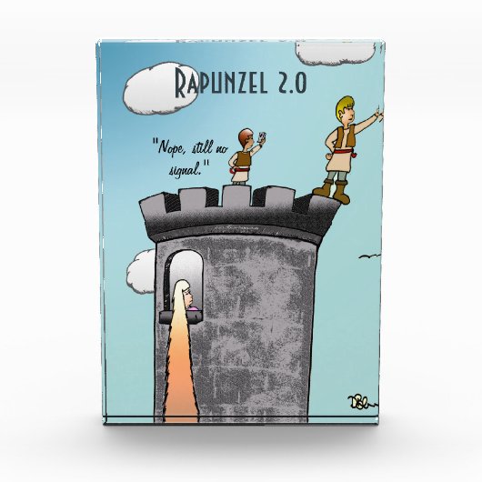 ラプンツェルジグソーパズル フォトブロック (正面)