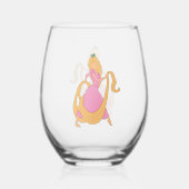 ラプンツェルステムレスワイングラス ステムなしワイングラス (裏面)