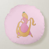 ラプンツェルラウンドピロー ラウンドクッション (正面)