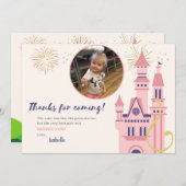 ラプンツェル写真サンキューカード サンキューカード (正面/裏面)