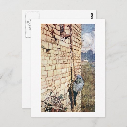 ラプンツェル ポストカード (正面/裏面)