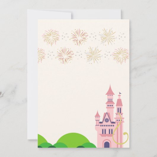 ラプンツェル 感謝カード (裏面)