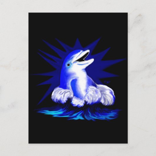 ラヘンダーデルフィン ポストカード (正面)