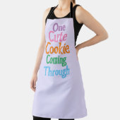 ラベおもしろいンダーワンキュート来クッキー エプロン (インサイチュ)