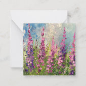 ラベお洒落ンダー畑 ノートカード (正面)