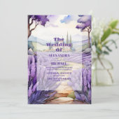 ラベお洒落ンダ結婚ーズ 招待状 (スタンド正面)