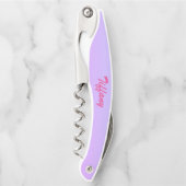 ラベかわいらしングラデーション ソムリエナイフ (正面)
