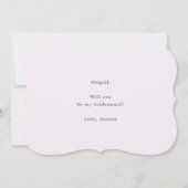 ラベかわいらしンダーフローラは私の花嫁になる 招待状 (裏面)