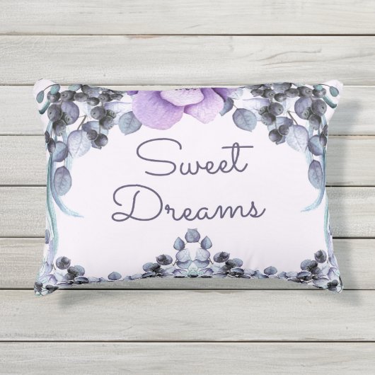 ラベかわいらしンダーユーカリベビー子供部屋 アウトドアクッション (正面)