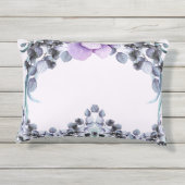 ラベかわいらしンダーユーカリベビー子供部屋 アウトドアクッション (裏面)