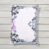 ラベかわいらしンダーユーカリベビー子供部屋 アウトドアクッション (裏面(縦))