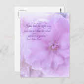 ラベもしンダーフローラはがき ポストカード (正面/裏面)