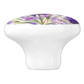 ラベエレガントンの花 セラミックノブ (側面)
