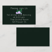 ラベエレガントンダカメリア披露宴 エンクロージャーカード (正面/裏面)