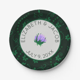 ラベエレガントンダカ結婚メリア ペーパープレート