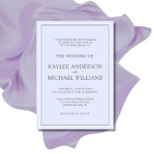 ラベエレガントンダミニマ結婚リスト 招待状