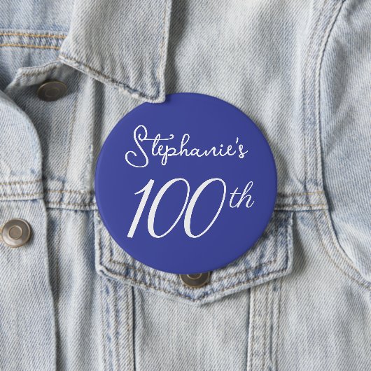 ラベエレガントンダモノグラム100誕生日 缶バッジ (インサイチュ)