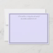 ラベエレガントンダーが愛とハグで送られる ノートカード (正面)