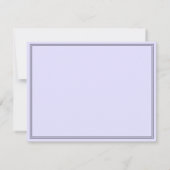 ラベエレガントンダーが愛とハグで送られる ノートカード (裏面)