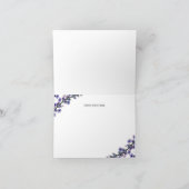 ラベエレガントンダーは私のブライドメイドのカードになる 招待状 (内部)