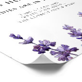 ラベエレガントンダーは赤ちゃんシャワーゲームの数を推測 ポスター (角)