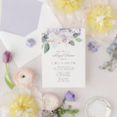 ラベエレガントンダーウォーターカラーリハーサルディナー 招待状