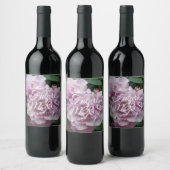 ラベエレガントンダーバラパーソナライズされたブライダルシャワー ワインラベル (ボトル)