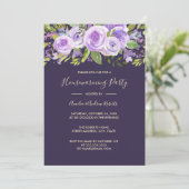 ラベエレガントンダーバラフローラ引っ越し祝いパーティー 招待状 (スタンド正面)