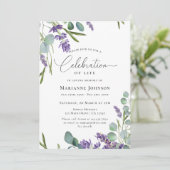 ラベエレガントンダーフローラお祝い 招待状 (スタンド正面)