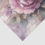 ラベエレガントンダーフローラとレースヴィンテージのデカップページ 薄葉紙 (詳細)