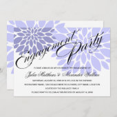 ラベエレガントンダーフローラバースト婚約パーティ 招待状 (正面/裏面)