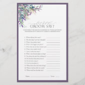 ラベエレガントンダーフローラブライダルシャワーゲーム (正面)