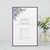 ラベエレガントンダーフローラブライダルシャワーゲーム (スタンド正面)