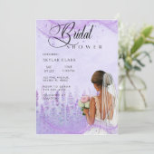 ラベエレガントンダーフローラブライダルシャワー 招待状 (スタンド正面)