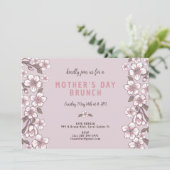 ラベエレガントンダーフローラマザーズデイブランチ 招待状 (スタンド正面)