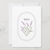 ラベエレガントンダーフローラリハーサルディナー 招待状 (裏面)