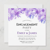 ラベエレガントンダーフローラ婚約パーティ 招待状 (正面)