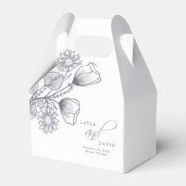 ラベエレガントンダーフローラ概結婚要 フェイバーボックス