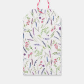 ラベエレガントンダーブライダルシャワーサンキューギフトラベル ギフトタグ (裏面)