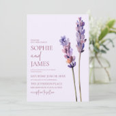 ラベエレガントンダープラントブランチ結婚フラワーズ 招待状 (スタンド正面)