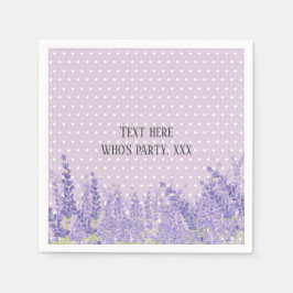 ラベエレガントンダーモダン,,トレンディー,フローラ，紫 スタンダードカクテルナプキン