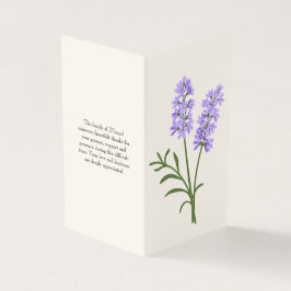 ラベエレガントンダー葬儀プログラム