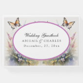 ラベエレガントンダー&ワイルドフラワー開花 ゲストブック (裏面)