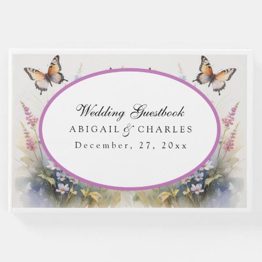 ラベエレガントンダー&ワイルドフラワー開花 ゲストブック (正面)