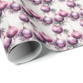 ラベエレガントンダー:紫と金ゴールドの融合 ラッピングペーパー (ロールコーナー)