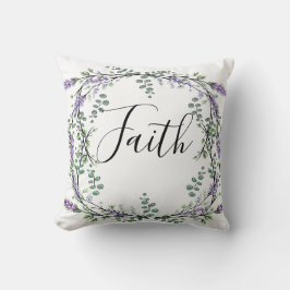 ラベエレガントンダーeucalyptus boho水色 クッション