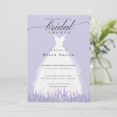 ラベエレガントンダ結婚ーズブライダルシャワー 招待状 (スタンド正面)